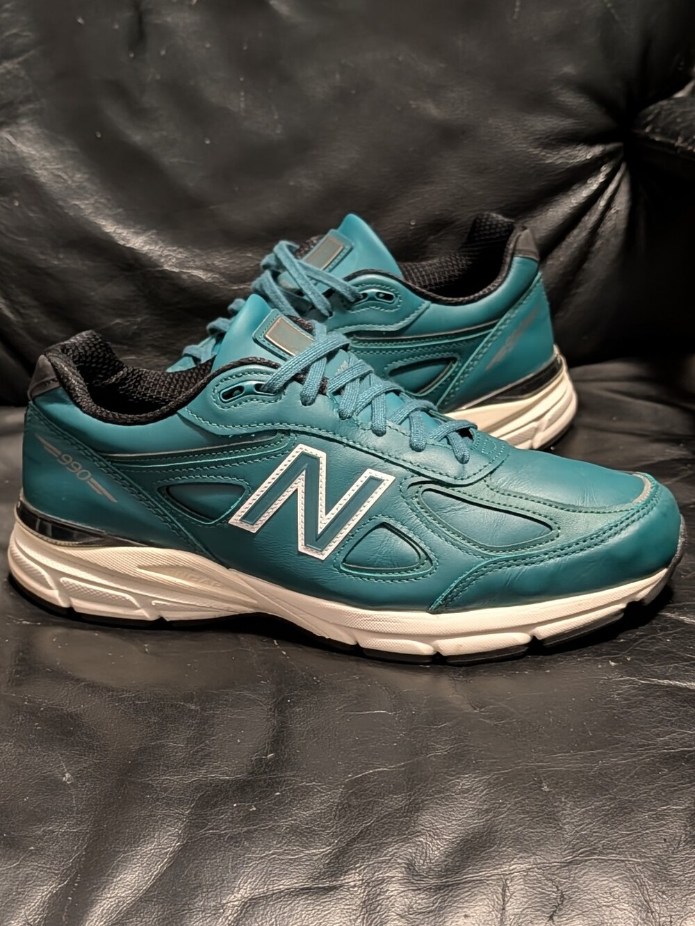 Teddy Santis x New Balance 990v4 MiUSA 'Teal/White'